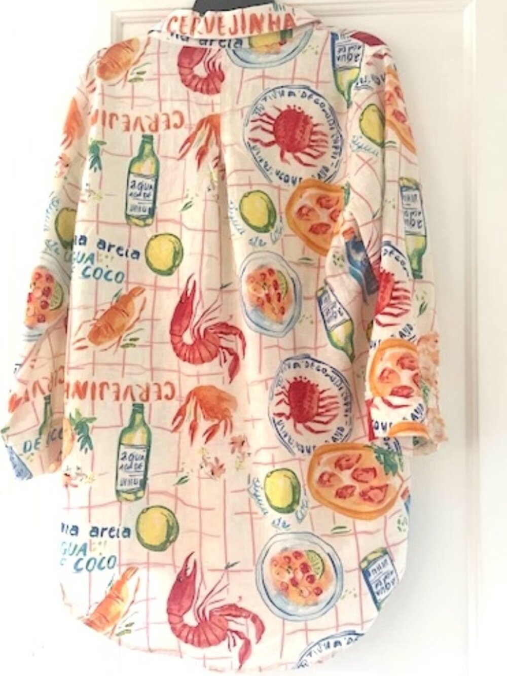 Calypso St Barth Linen Blend Shirt - Picture 5 of 14